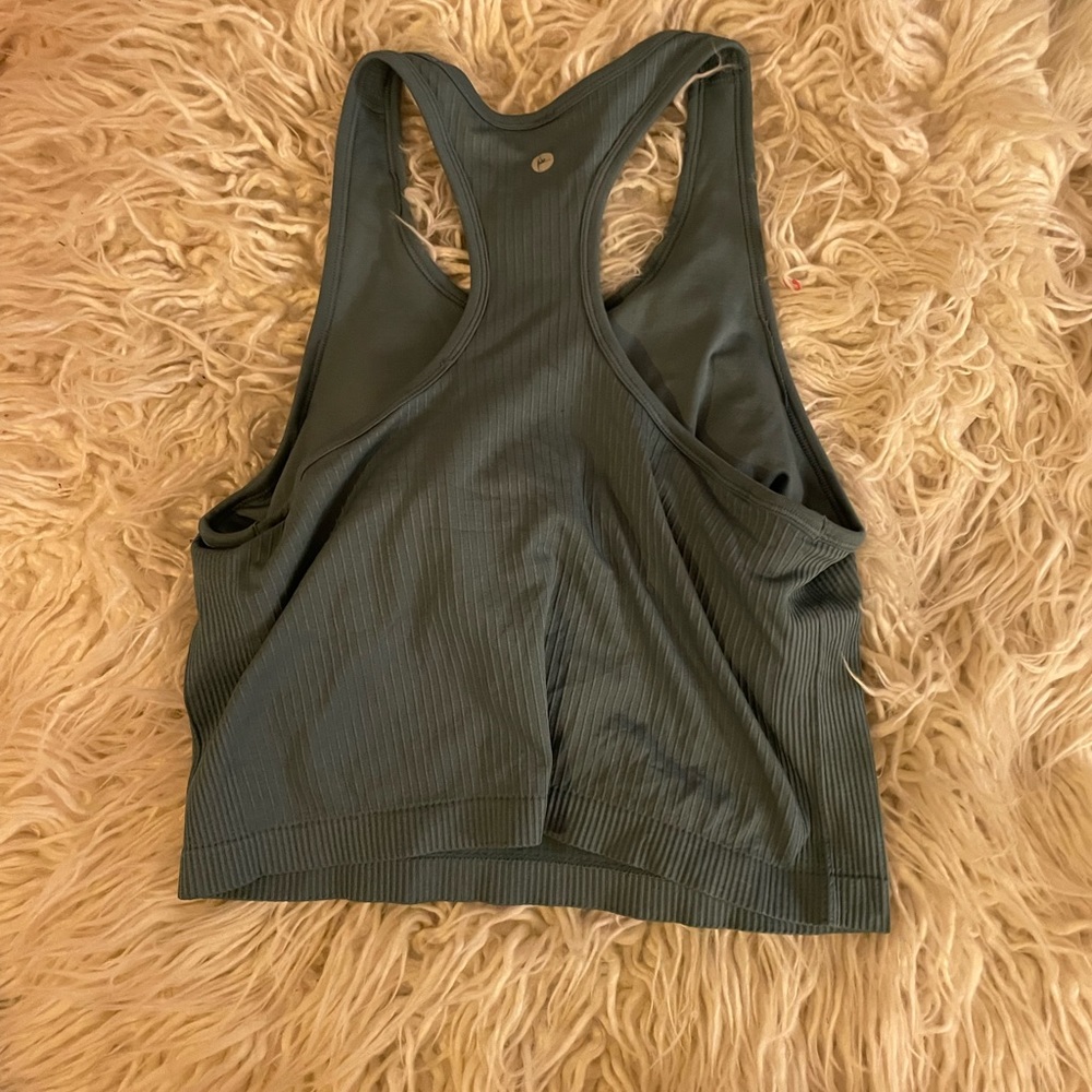 Crop running shirt
